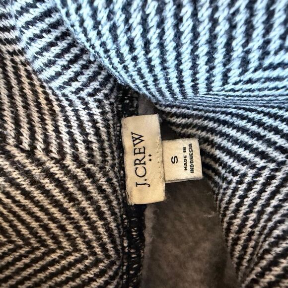 J. Crew Herringbone Funnel neck Pullover - Picture 8 of 9